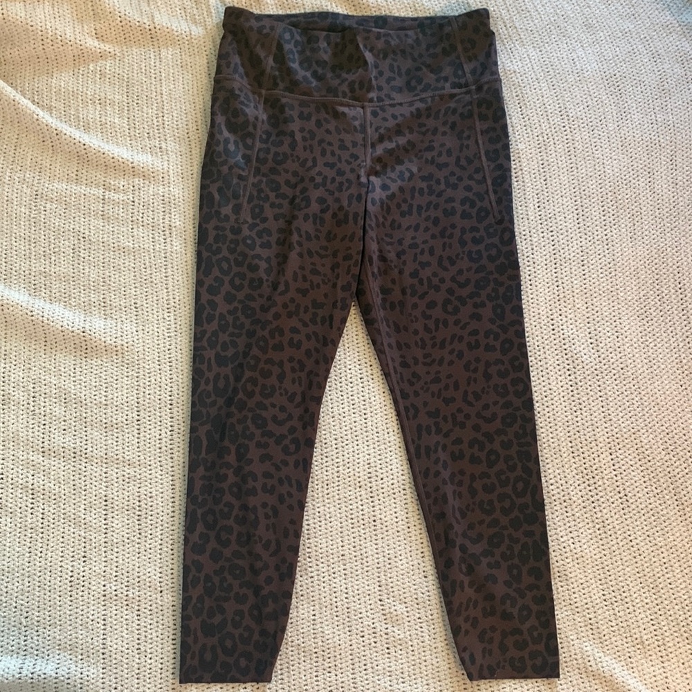 GapFit High Rise 7/8 Legging - Leopard print